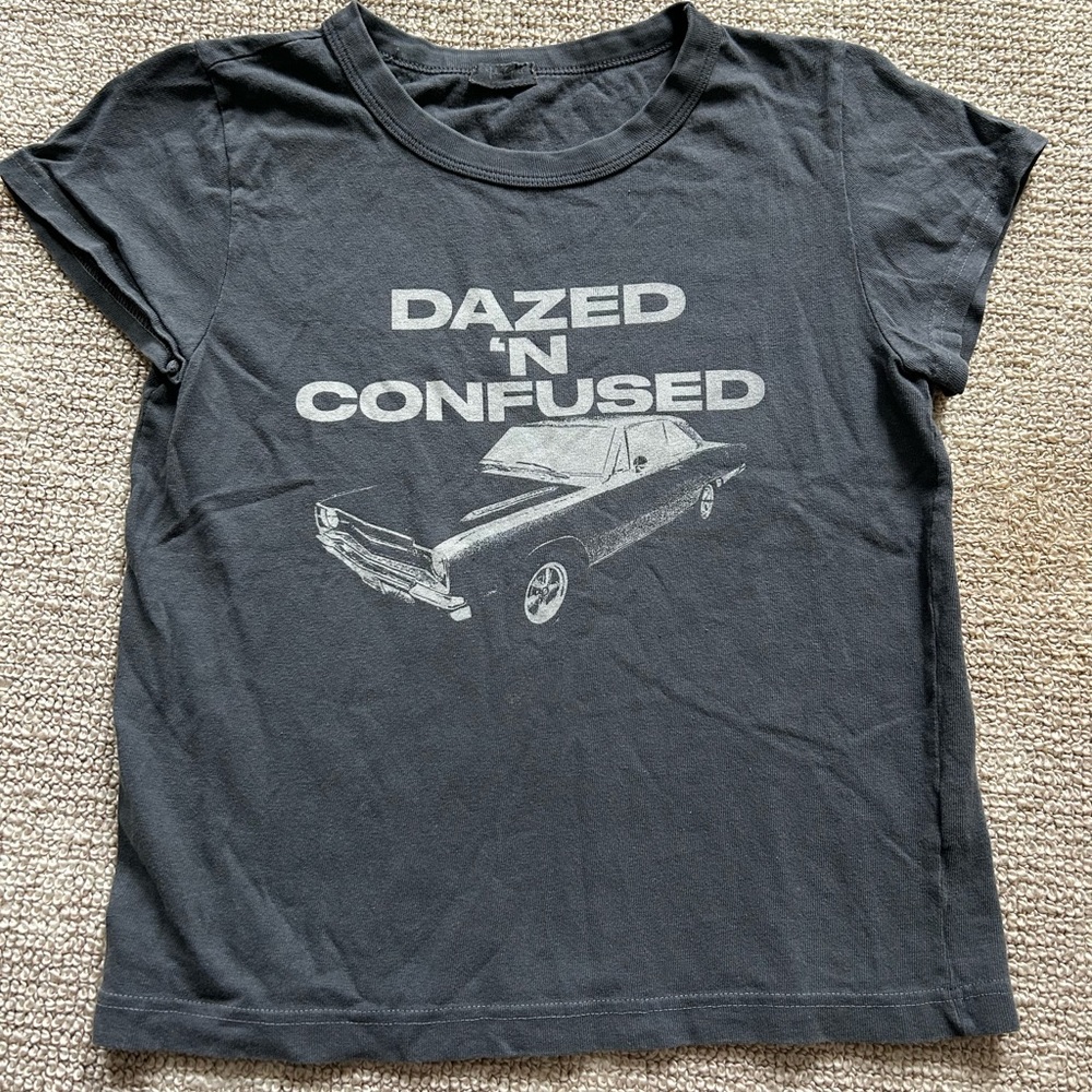 john galt/ brandy melville dazed and confused gray tee
